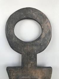 Image 9 of Large Antique Nafana Bedu Ceremonial Shield Mask, Ivory Coast, Early 20th Century