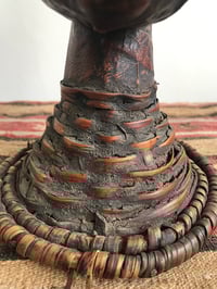 Image 10 of Early 20th Century Awesome and Authentic Ekoi Ejagham Horned Figure Head Dress Southern Nigeria