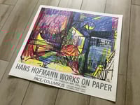 Image 2 of Vintage Hans Hofmann 'Works on Paper' Exhibition print, Pace/Columbus 1980
