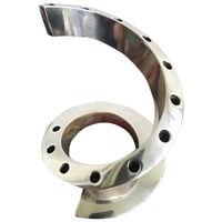 Image 1 of Vintage Bertil Vallien for Dansk Designs Silverplated Spiral Candle Holder