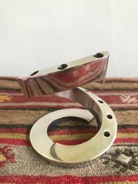 Image 2 of Vintage Bertil Vallien for Dansk Designs Silverplated Spiral Candle Holder