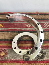Image 5 of Vintage Bertil Vallien for Dansk Designs Silverplated Spiral Candle Holder