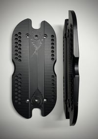 Image 2 of Black Premium V2 UHMW soul plates 