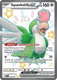 Squawkabilly ex - 223/091 - SV: Paldean Fates - Near Mint