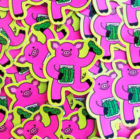 Image 2 of Pig & pickle sticker