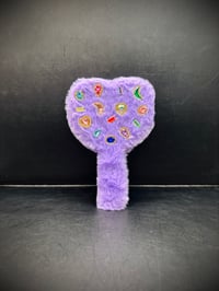 Image 3 of Fuzzy Handheld Mirrors