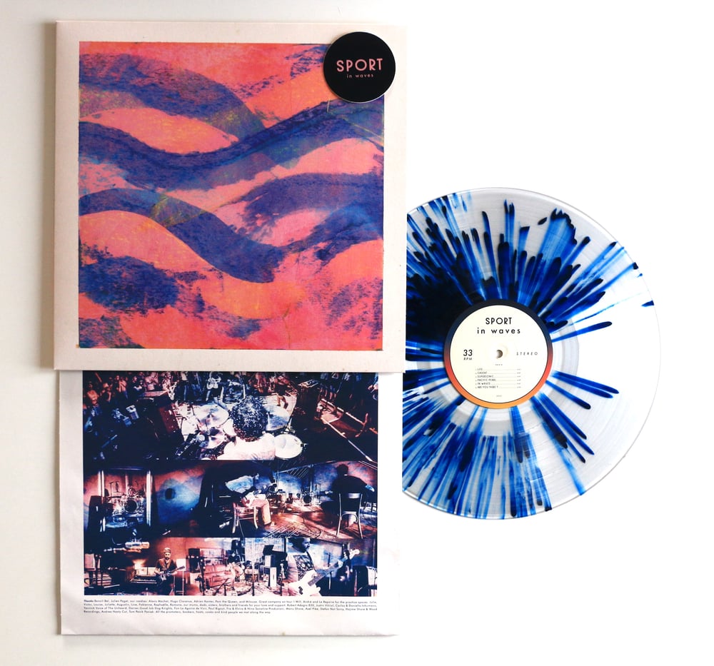 Image of PRE-ORDER NOW! LADV215 - SPORT "in waves" LP