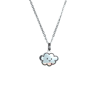 'happy cloud' pendant chain necklace
