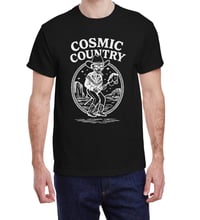 Black "Cosmic Cowboy" t-shirt