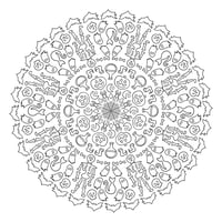Image 1 of Mandalas of Celebration - Coloring Book Preorder