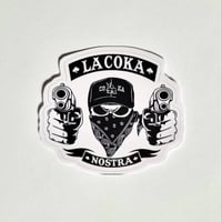 Image 1 of La Coka Nostra Matte Vinyl Sticker