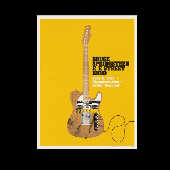 Image of Pre Order - Springsteen 2025 June 11 Berlin Germany