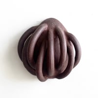 Petite sculpture murale (foisonnement rouge)