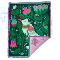 Image 5 of Wild Ways throw blanket