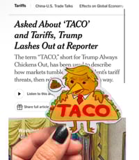 Image 1 of taco sticker