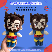 Image 1 of Wolverine Plushie