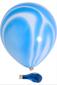 Image 5 of 12" Tie Dye Red/Purple/Blue/Black/Yellow