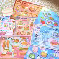 Image 1 of Bakery Series 2 | Menu Postcard Prints