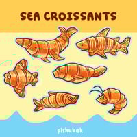 Image 1 of Sea croissants | Keychain & Stickers
