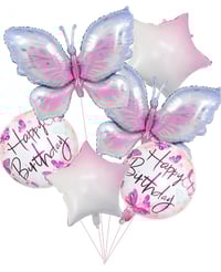 Image 1 of Butterfly Birthday Bouquet