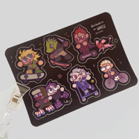 Image 2 of dorohedoro - vinyl sticker sheet