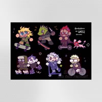 Image 1 of dorohedoro - vinyl sticker sheet
