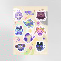 Image 1 of dunmeshi - vinyl sticker sheet
