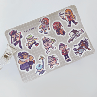 Image 3 of splatoon - vinyl sticker sheet