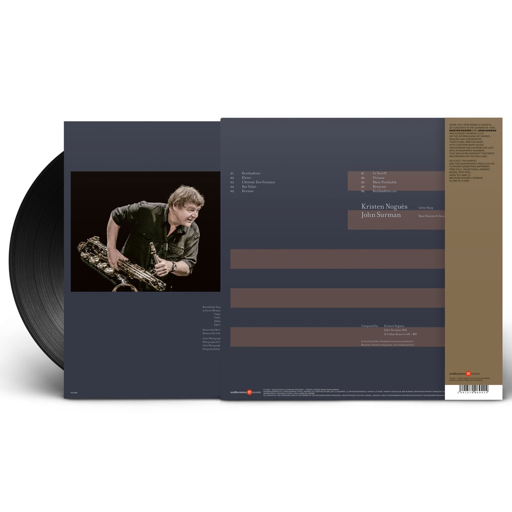 Image of Kristen Noguès & John Surman - Diriaou (FFL099 - Standard Black Vinyl)