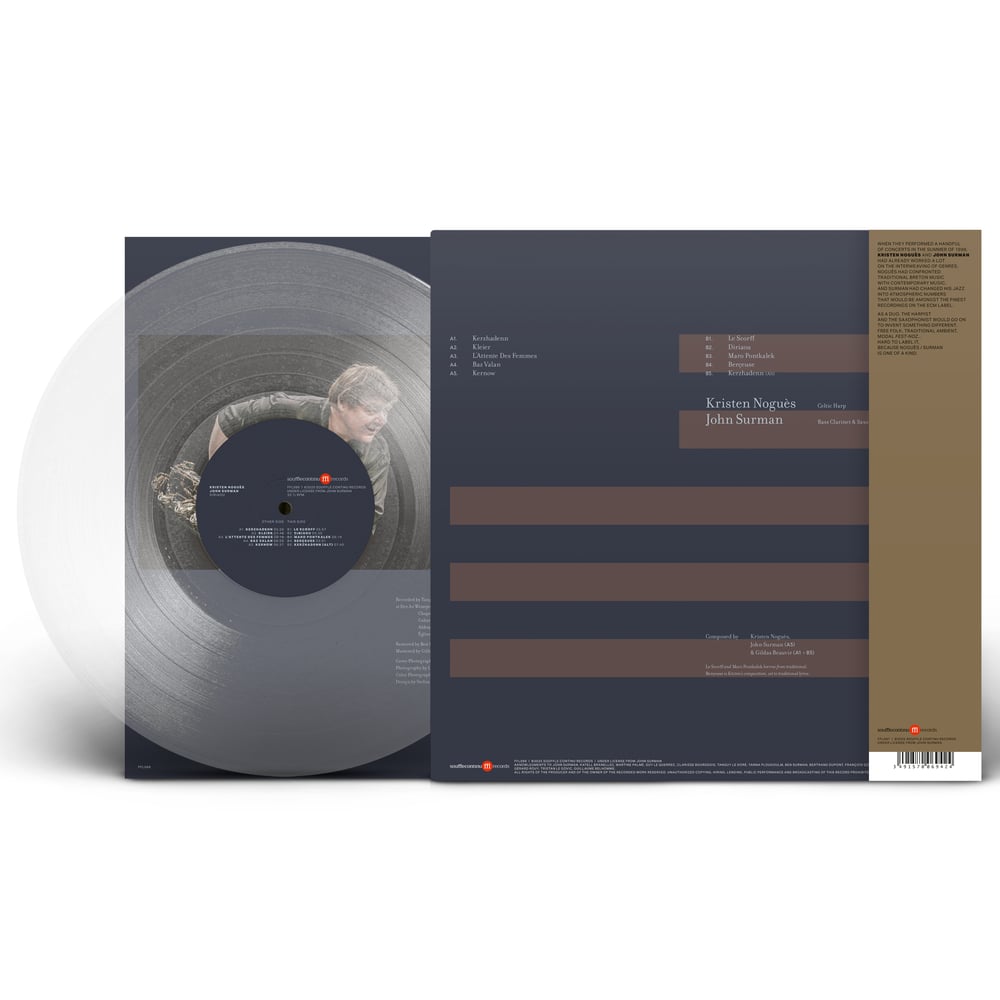 Image of Kristen Noguès & John Surman - Diriaou (FFL099 - Ultra Clear Vinyl)