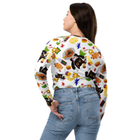 Image 7 of Studio Purr: Kain Tayo! (Let's Eat) long-sleeve crop top