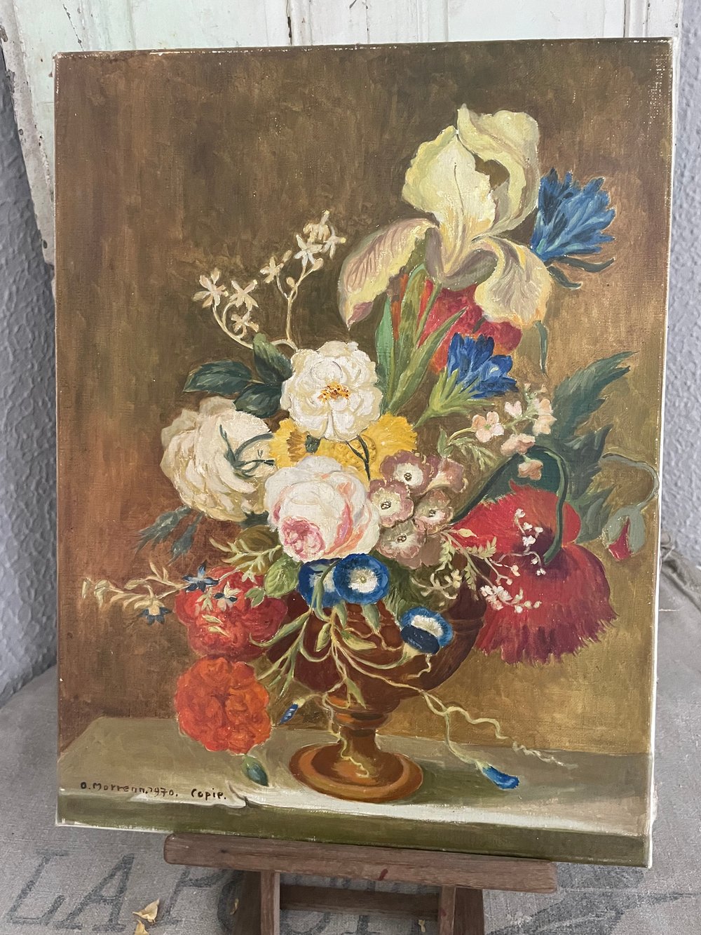 Image of Floral Oil on Canves 