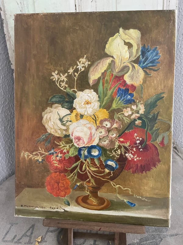Image of Floral Oil on Canves 