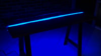 Image 2 of RGB River Resin Desk - Sit/Stand or Fixed