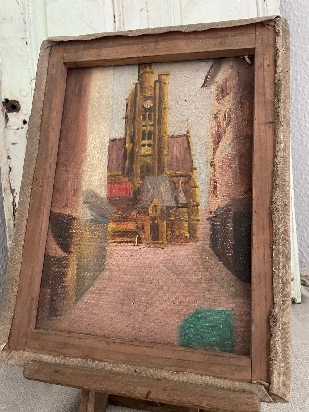 Image of Barge Oil on Canvas 