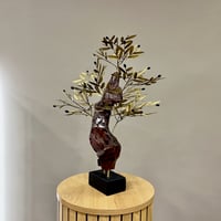 Image 2 of Bronze & Wood Olive Tree 53cm