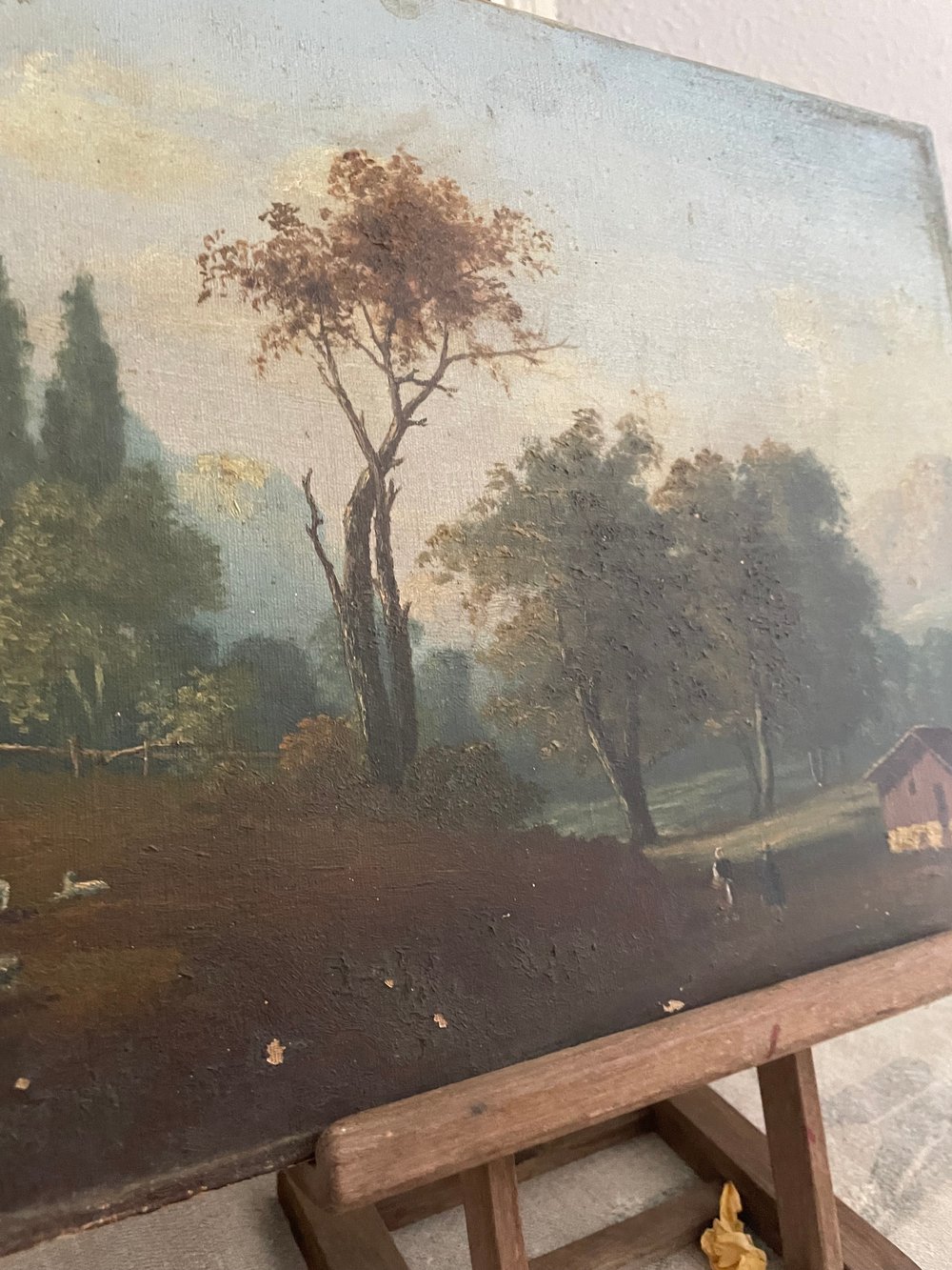 Image of Homestead Oil on Canvas 