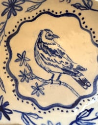 Image 2 of Garden bird on wiggle plate