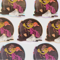 Image 4 of dorohedoro - holographic stickers