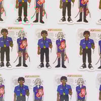 Image 3 of dunmeshi - clear stickers