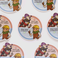 Image 4 of dunmeshi - clear stickers