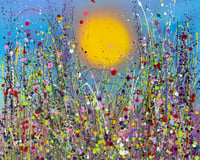 Image 3 of “Raspberry Delight” original painting