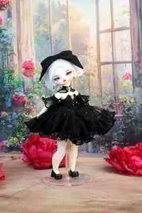 Image 5 of Dress for Teacup Marionette OOAK - black
