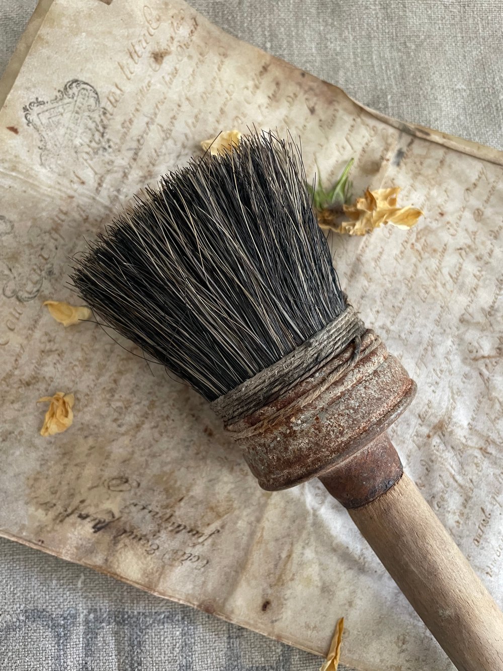 Image of Old French Paint Brush (4)