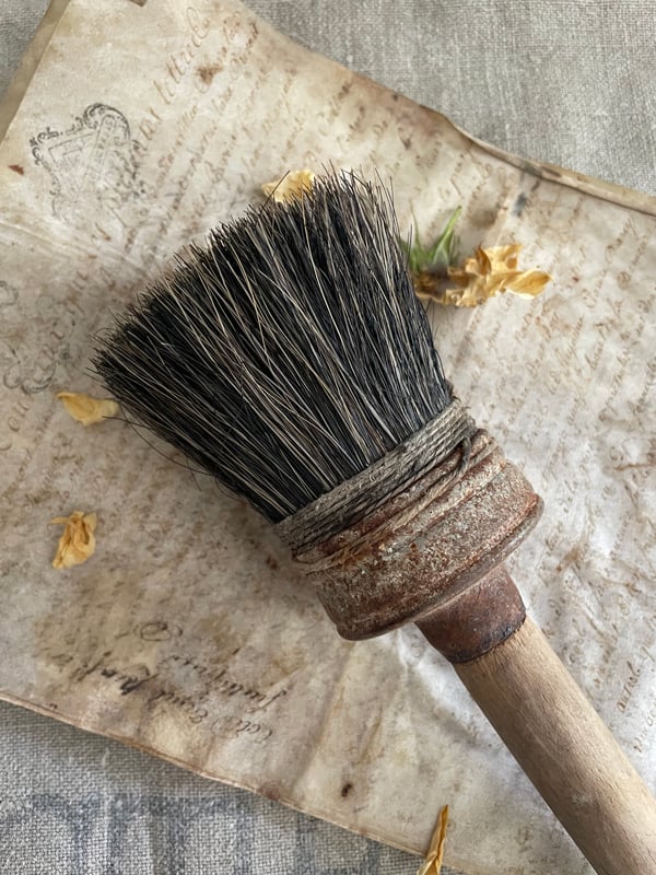 Image of Old French Paint Brush (4)