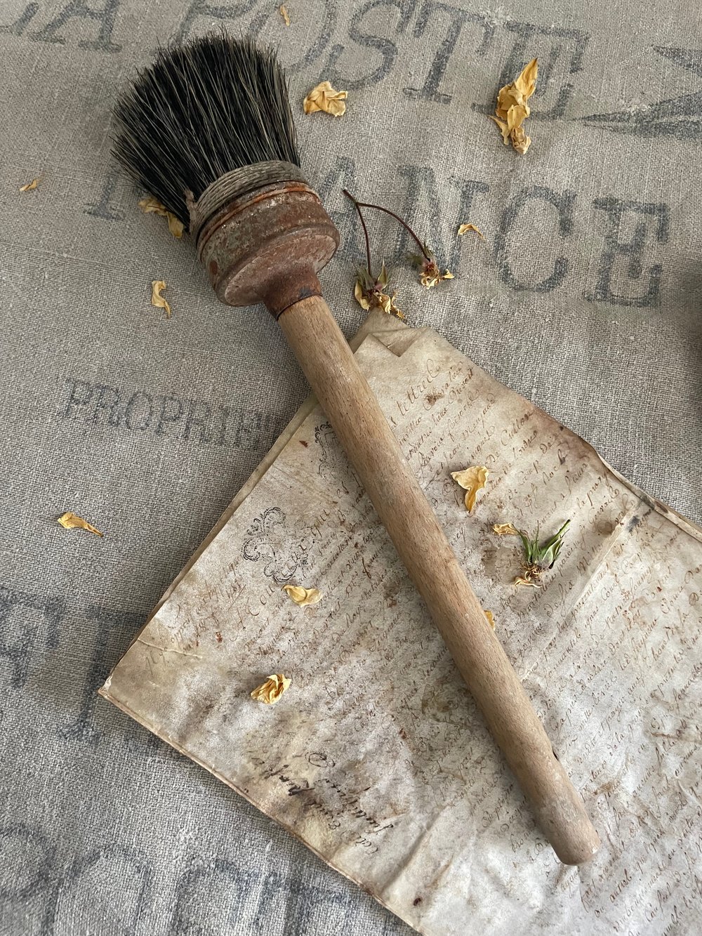 Image of Old French Paint Brush (4)