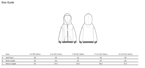 Image of Spooky Sprinkles - Black zipped hoody