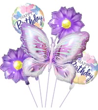 Image 3 of Butterfly Birthday Bouquet