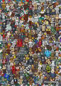 Star Wars Lego Minifigure Toybox Regular Size