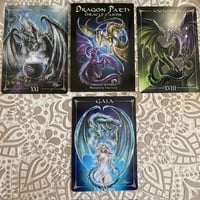 Image 4 of Dragon Path Oracle by Caroline Mitchell (Original Edition, Pre-loved)